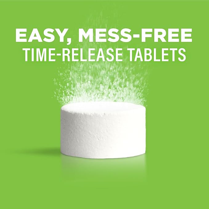Affresh Washing Machine Cleaner, Helps Power Away Odor Causing Bacteria & Grime Deep Inside Pump, Valve & Hoses, 5 Time Release Tablets, 5 Month Supply