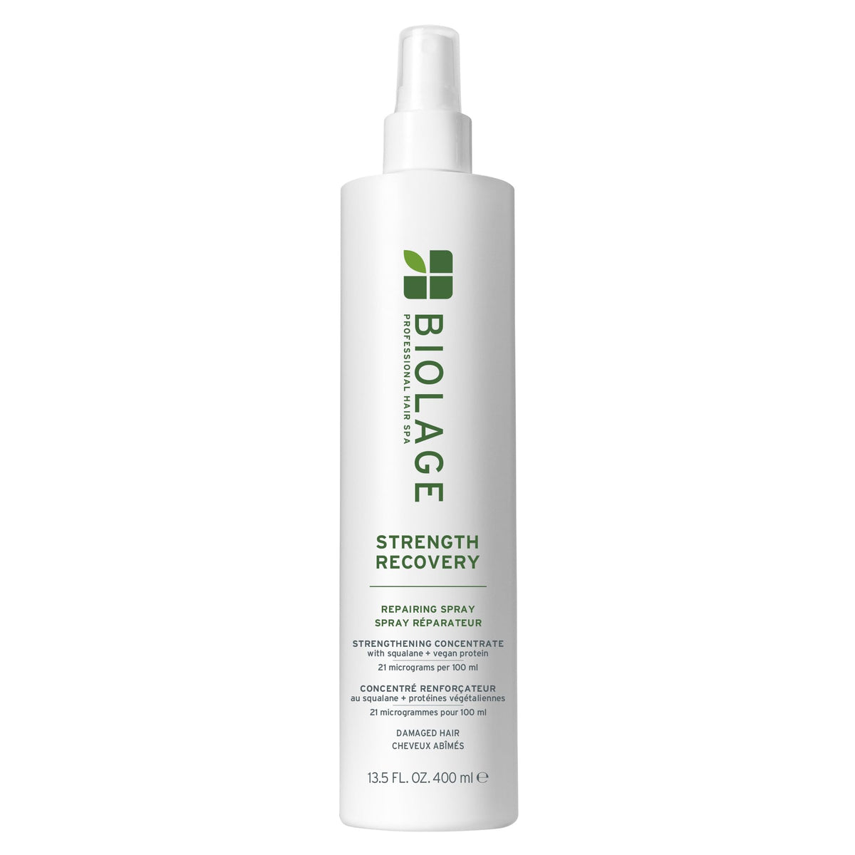 Biolage Strength Recovery Repairing Spray – For Damaged Hair, 13.5 oz