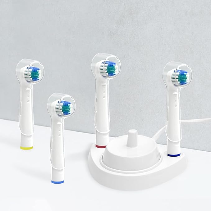 Toothbrush Cover for Oral-b Electric Toothbrush Replacement Heads Cover for Travel Toothbrushes, Brush Protection Cover for Home (3 PCS)