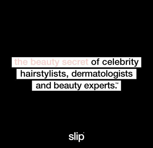 SLIP Glam Band Black – Ultra-Smooth Hair Tie for Gentle Hold, Prevents Creases & Breakage, Ideal for Sleep, Workouts & Everyday Styling, Durable & Luxurious Hair Accessory