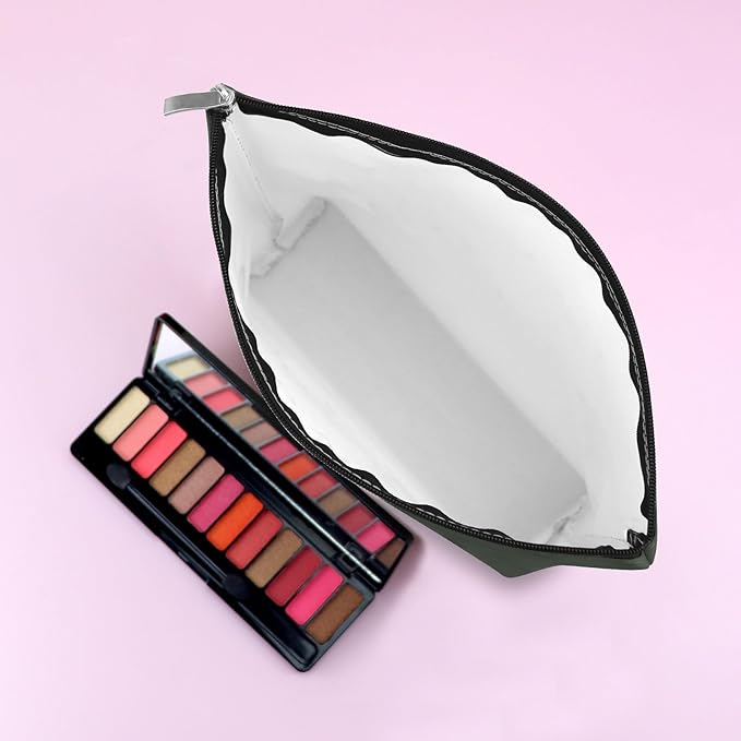 Mxrymvu Beach Gifts for Women Friends Makeup Bag Beach Lover Gifts Cosmetic Pouch Funny Vacation Themed Bag for Women Besties Birthday Christmas Graduation Present Travel Pouch（Gray）