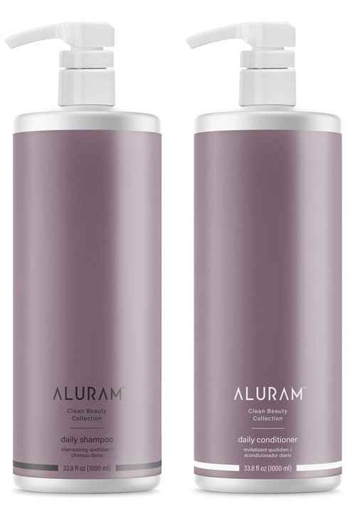ALURAM Coconut Water Based Daily Hair Shampoo & Conditioner Set, 33.8 Fl Oz