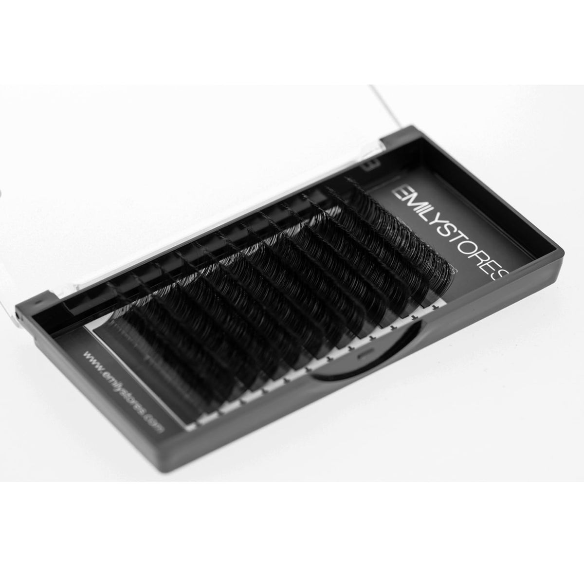 EMILYSTORES Eyelash Extensions 0.10mm Thickness D Curl Length 9mm Volume Individual eyelashes Natural-Looking Single Size For Lash Extension,(0.10,D,9mm)