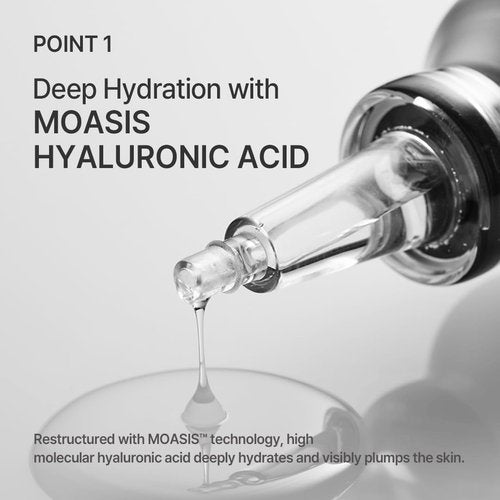 Nano Hyaluronic Acid & Collagen Serum with Niacinamide & Adenosine – Korean Anti-Aging Ampoule for Deep Hydration, Brightening & Wrinkle Care – LaLaif