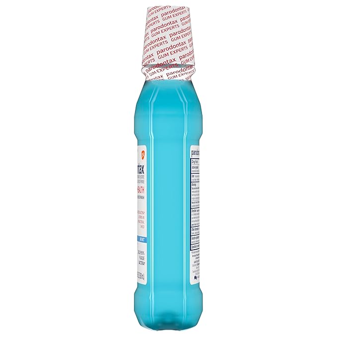Parodontax Active Gum Health Mouthwash, Antiplaque and Antigingivitis Mouthwash, Mint, 3x16.9 Fl Oz