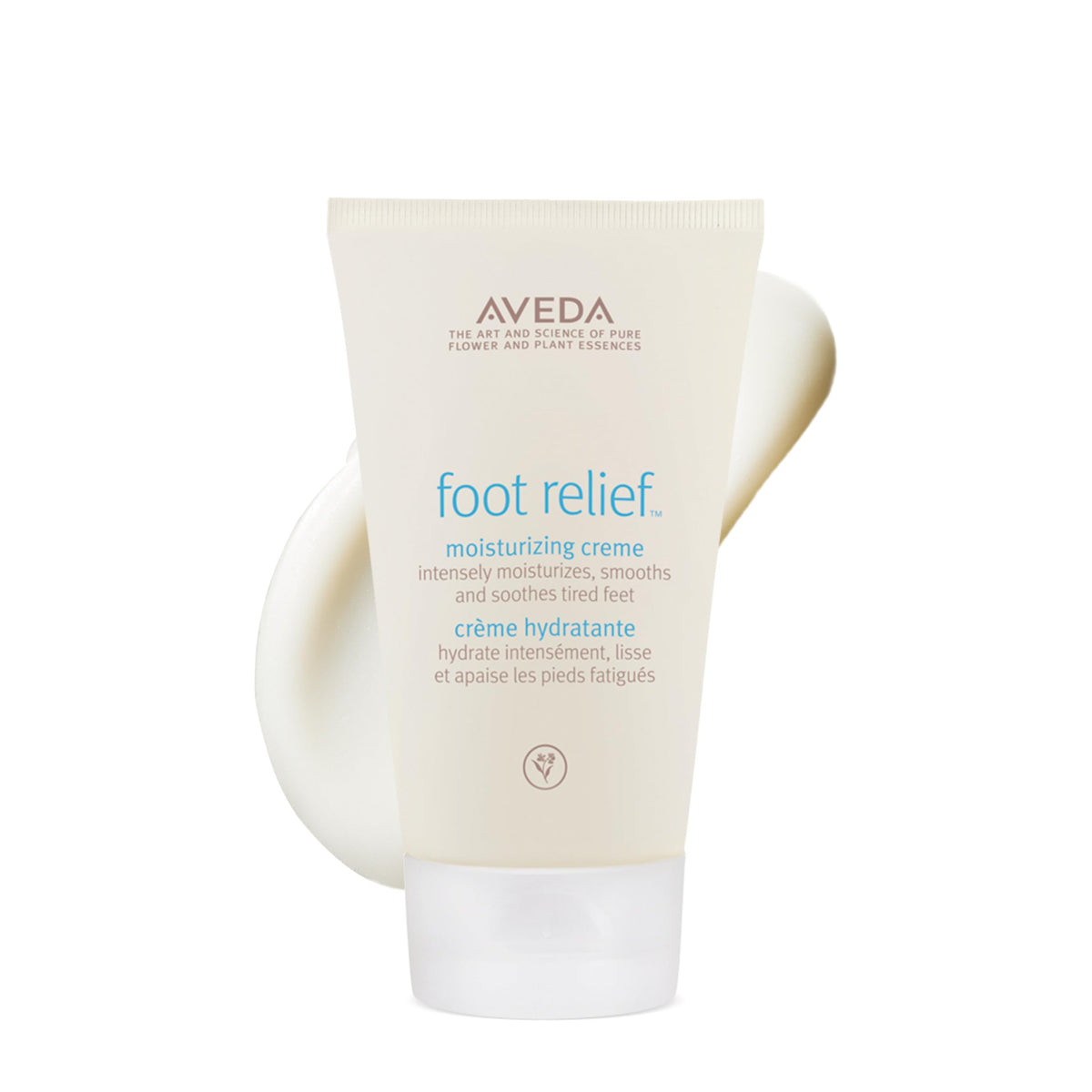 Aveda Foot Relief Moisturizing Creme | Exfoliates, Softens & Smooths Dry Feet | with Jojoba, Peppermint, Tea Tree, Castor Oils, 4.2 Fl Oz