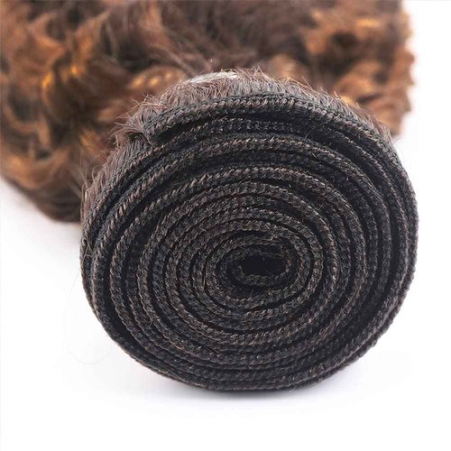 Habiliana Bundles Human Hair 20 22 24 Inch Deep Wave P4/30 Human Hair Bundles 11A Unprocessed Brazilian Virgin Quick Weave Hair Extensions for Black Women