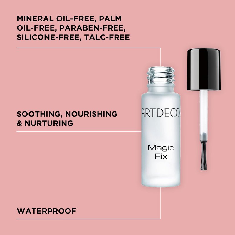ARTDECO MAGIC FIX – lipstick sealer for kiss-proof lips - long-lasting & waterproof - lip care & lip moisturizer - lip gloss with floral scent & woody notes - lip makeup - lip care - 0.16 Fl Oz
