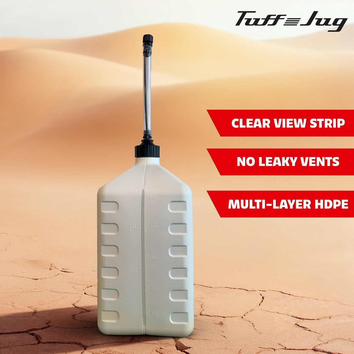 Tuff Jug | 5 Gallon Multipurpose Container | Kawi Green Single