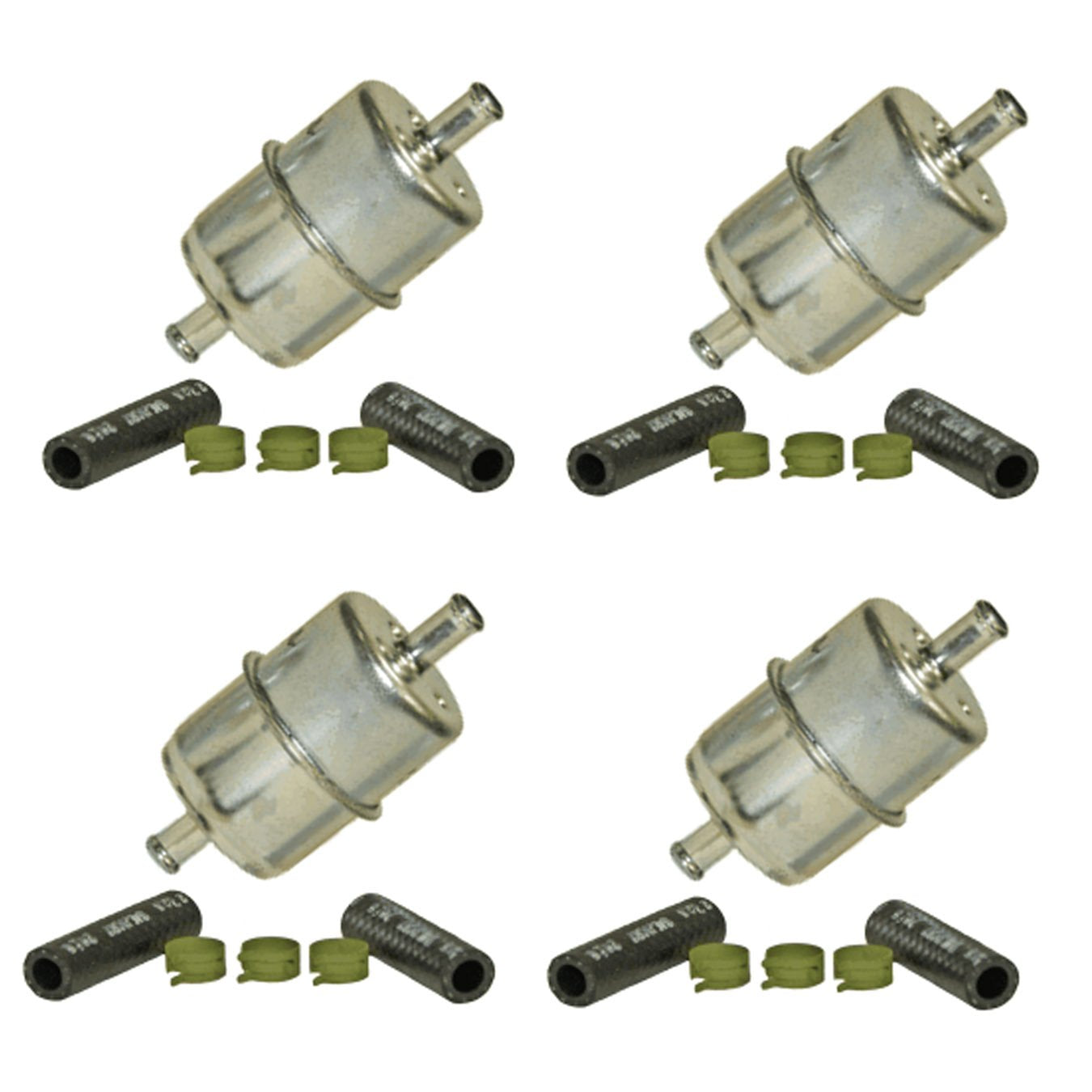Wix 33033 (3/8) In-line Fuel Filter, Pack of 4