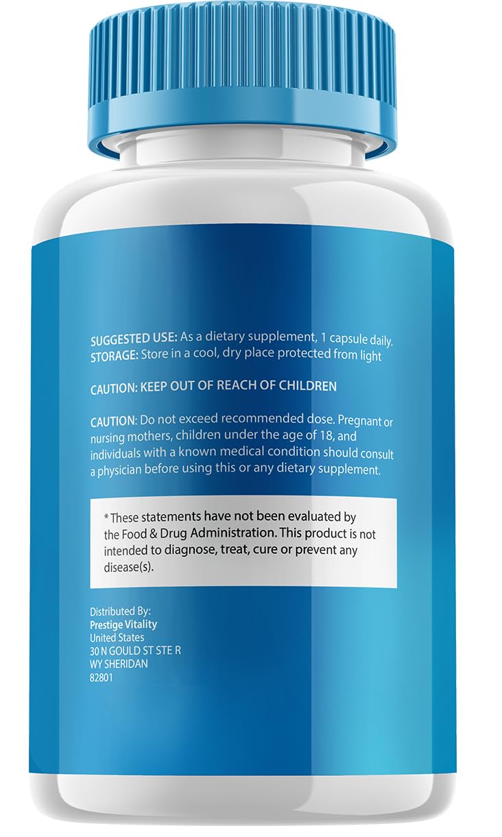 Glucea Metabolic Support - Glucea Support Supplement Pills, Glucea Advanced Formula Capsules Reviews (60 Capsules)