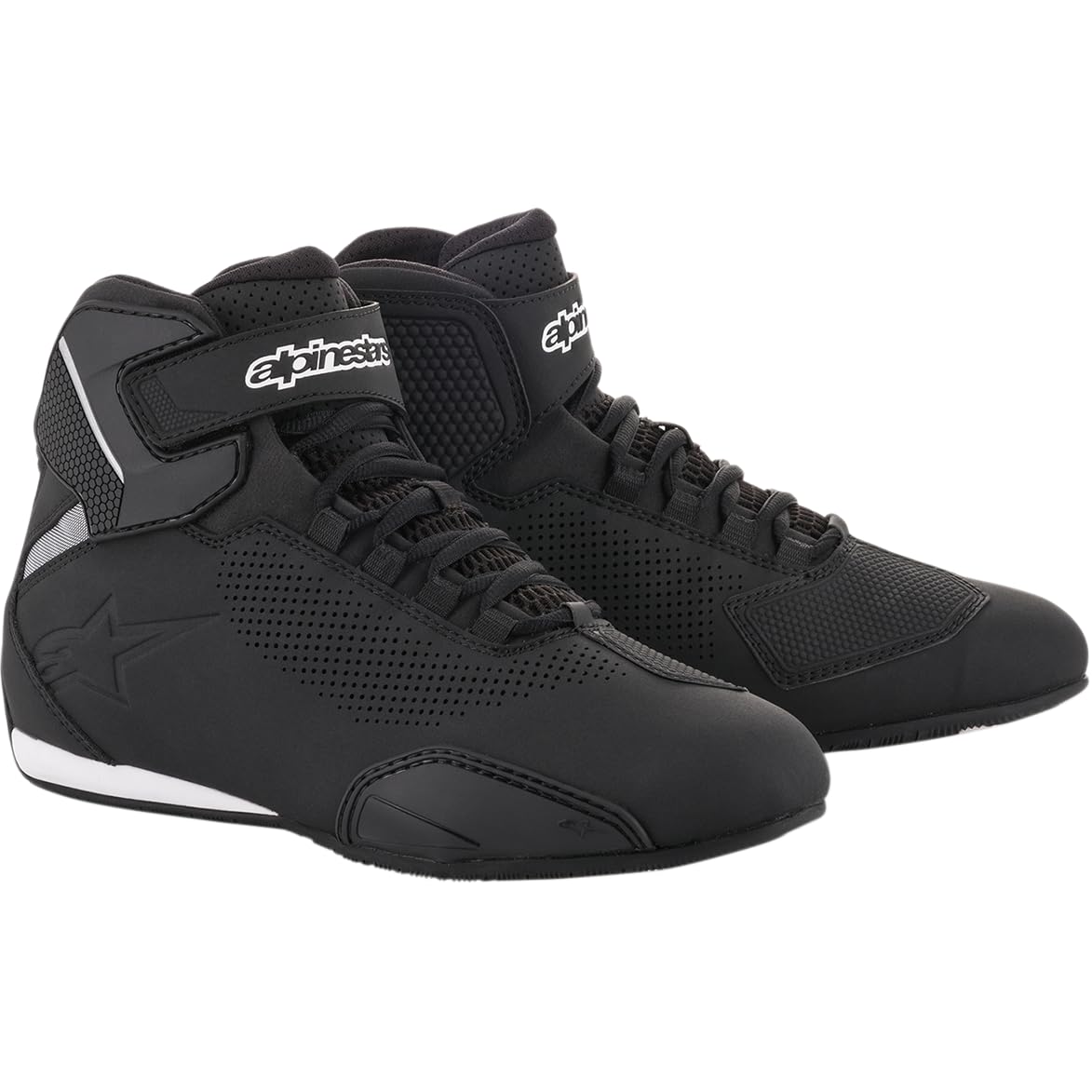 Alpinestars 25156181085 Mens Sektor Vented Street Motorcycle Shoe, Black, 8.5