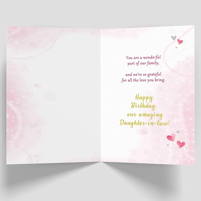 Funny Birthday Card for Daughter-in-Law, Wonderful Yet Heartfelt Greetings from Mother-in-Law
