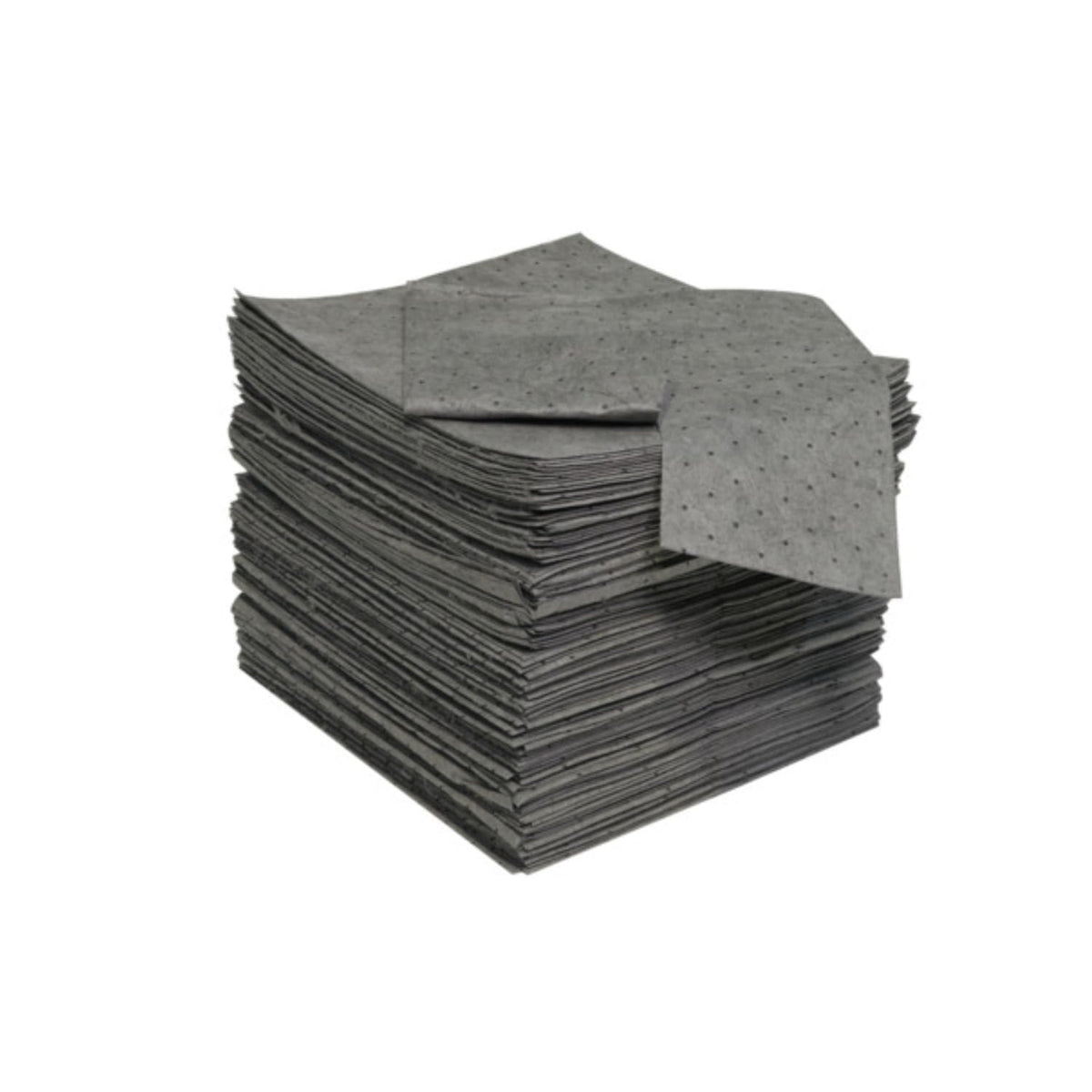 Spilfyter Universal Light Duty Absorbent Pads for Quick Tasks | 16" x 18", Single Ply | 200 Count | Fast Cleanup for Small Spills | SFG-70
