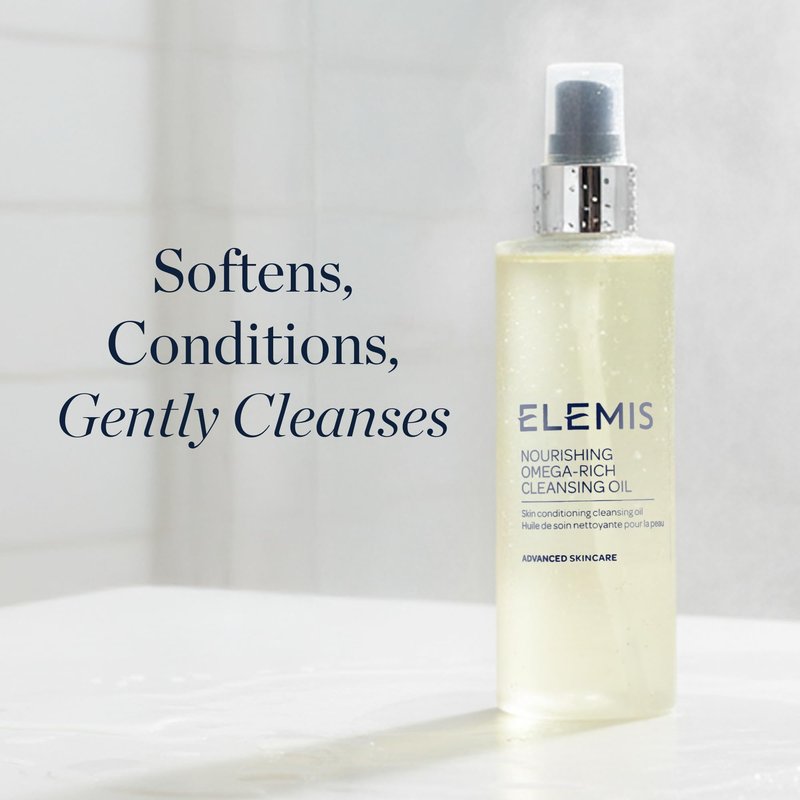 ELEMIS Nourishing Omega-Rich Cleansing Oil; Skin Conditioning Cleansing Oil, 6.5 Fl Oz