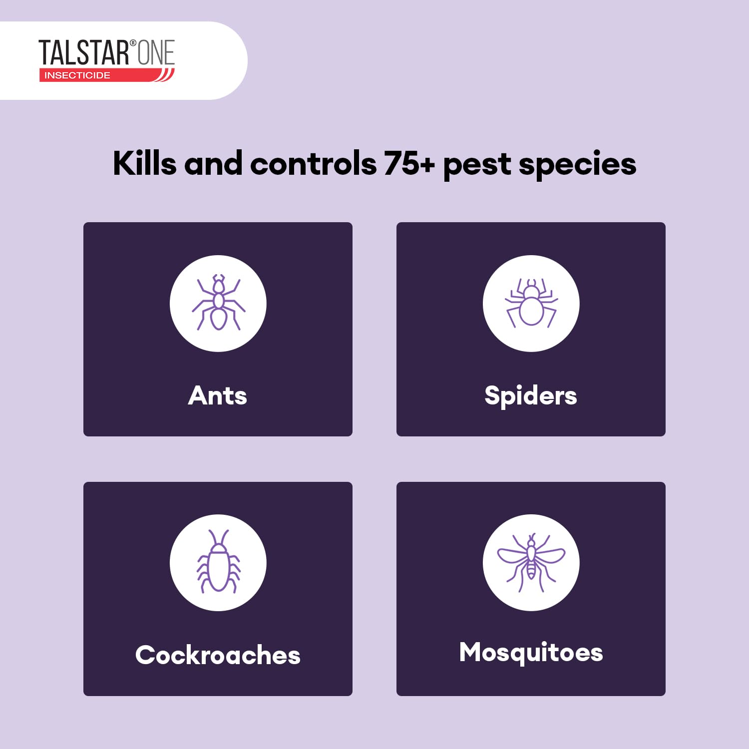 Talstar One Insecticide 1 Gallon | Powerful Bifenthrin Bug Spray Concentrate | Spider Control, Ants, Mosquitoes, Fleas and Perimeter Use | Control for Over 75 pests