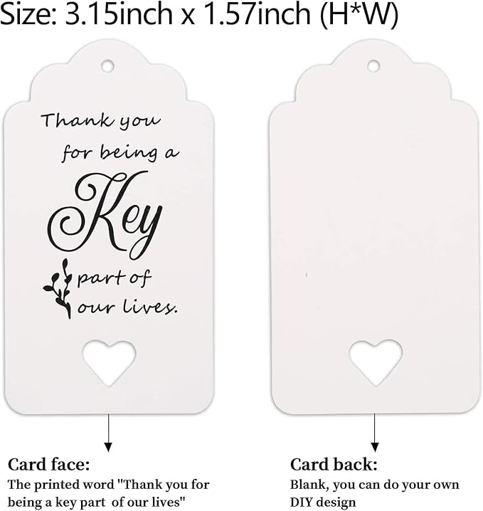WODEGIFT 100 PCS Wedding Favors Bottle Opener,Vintage Skeleton Key Bottle Opener,Key Bottle Openers with Escort Tag Cards and Key Chains Wedding Gifts for Guest（Rose Gold）