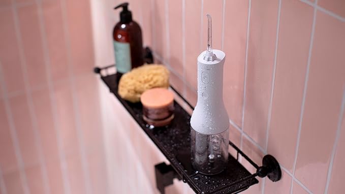 Philips Sonicare Water Flosser Cordless – Rechargeable Power Dental Waterflosser for Teeth, Portable Oral Irrigator with 3 Intensity Settings, 360° Rotating Nozzle – (Mint)