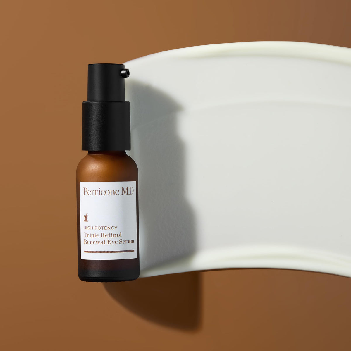 Perricone MD High Potency Triple Retinol Renewal Eye Serum - Retinol Serum with CoQ10 & Beta-Carotene - Visibly Reduces Crow’s Feet, Wrinkles, & Discoloration for a Firmer, Smoother Skin - 0.5 fl oz