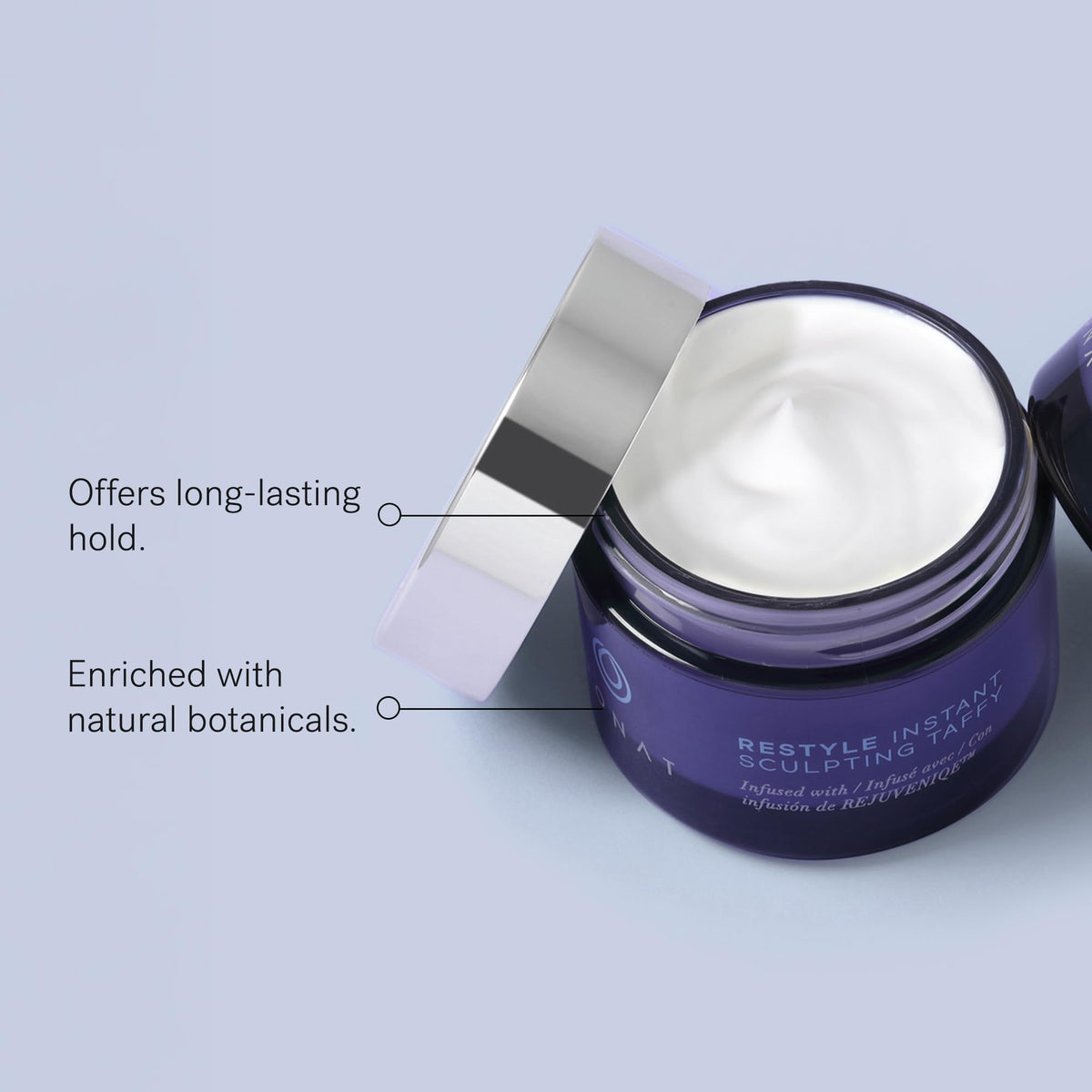 MONAT Restyle Instant Sculpting Taffy - Hair Styling Products That Gives Instant Vitality. Infused w/Rejuveniqe®. Long Lasting Hair Taffy - Net Wt. 30 ml / 1.7 fl. oz.