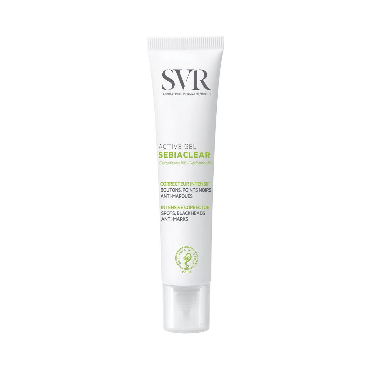 SVR - Sebiaclear Mat + Pores - Oil-Free Daily Matte Moisturizer with PHA & Niacinamide - For Oily, Combination, and Sensitive Skin - Reduces Visible Pores - Non-Comedogenic - 40ml