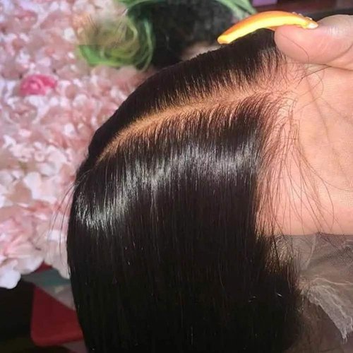 Aliglossy Brazilian Transparent Lace Front Wigs Human Hair 13x4 Straight Wigs Human Hair for Women Pre Plucked with Baby Hair Natural Hairline Wear & Go Glueless Lace Wig 180% Density 24 Inch 10A