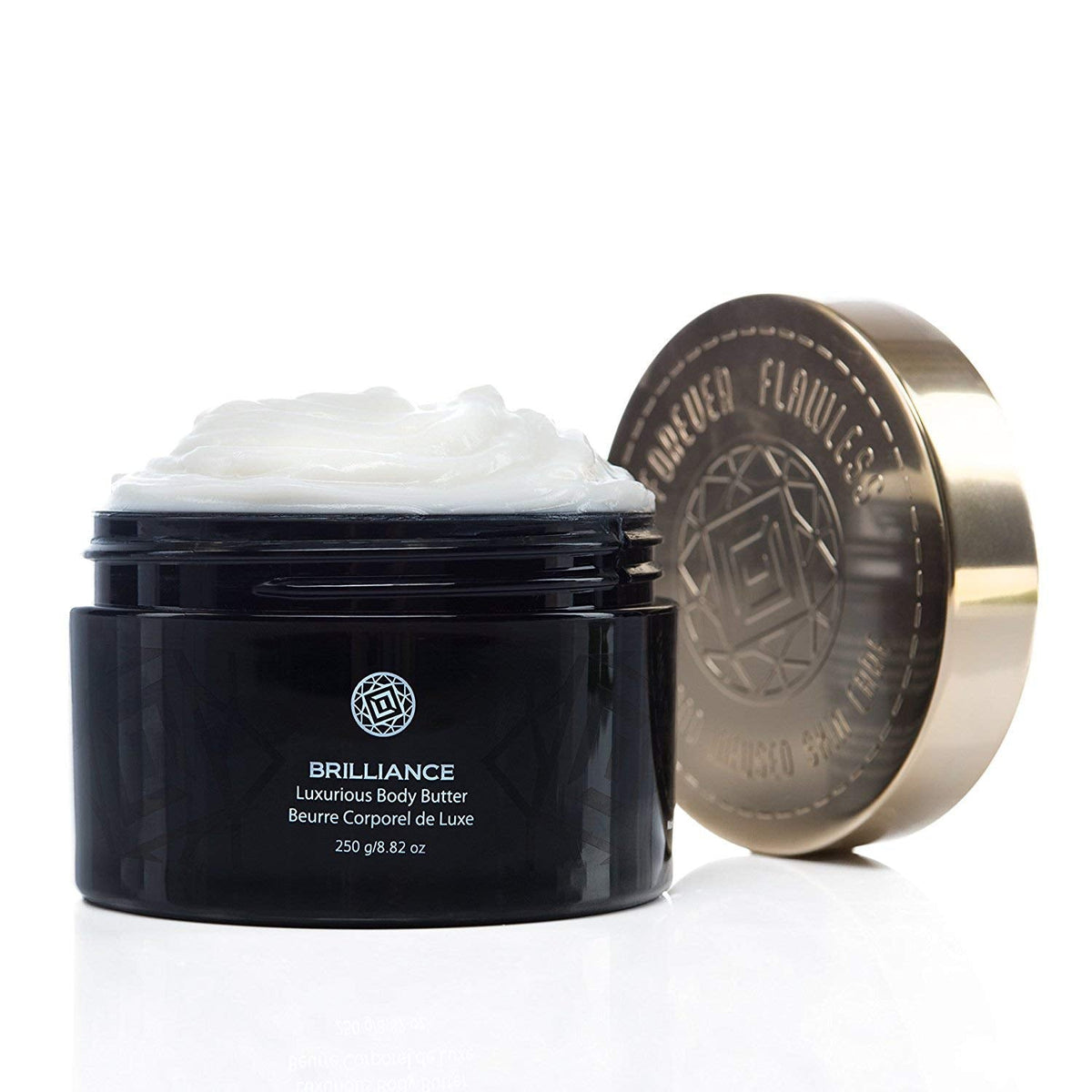 Forever Flawless BRILLIANCE - Diamond Body Butter for Silky Smooth Skin Improve Skin Smoothness and Rejuvenate with Anti Aging Care FF84, (8.82 oz)