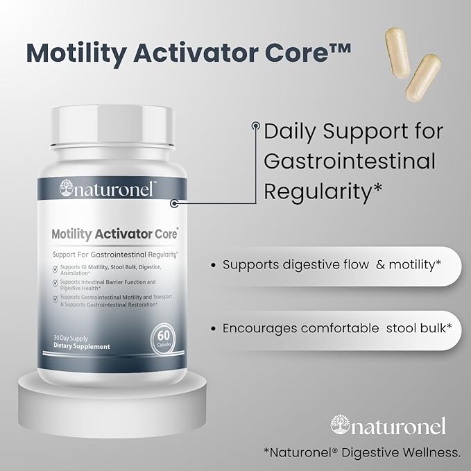 Motility Activator Core Capsules - Cleanse Pills Daily Premium Support, Motility Activator Cleanse Natural Digestive Formula for Overall Health & Wellness Supplement (6)