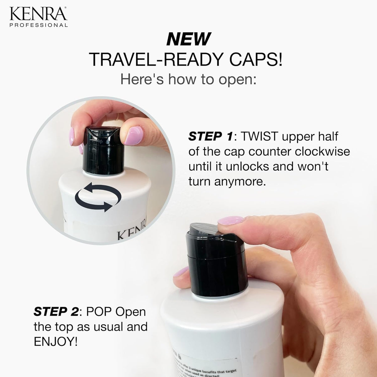 Kenra Professional Volume Shampoo & Conditioner Set | Creates Body, Bounce & Fullness | Increases Volume up to 45% | Adds Shine | Color Safe | Fine To Normal Hair | 10.1 fl. oz.