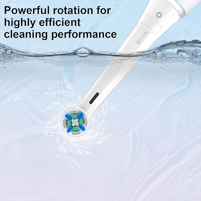 8pcs Replacement Heads Compatible with Oral B iO 3 4 5 6 7 8 9 10 Series Electric Toothbrush,Toothbrush Heads Compatible with Oral B iO Replacement Heads, Medium Bristles for Effective Cleaning