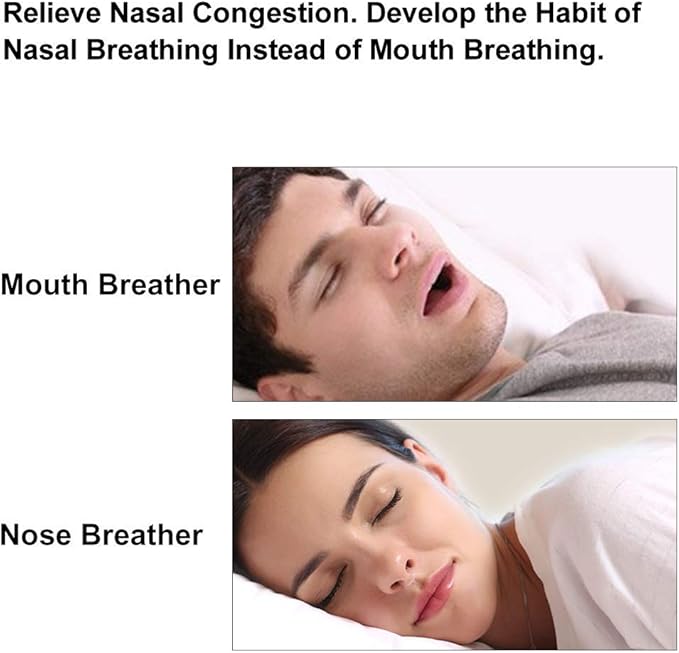WoodyKnows Ultra-Thin Nasal Dilator, Improves Sleep and Sports Airflow, alleviates Nasal Congestion and Nose-Related snoring, deviated Septum aid (L 3 Pack)