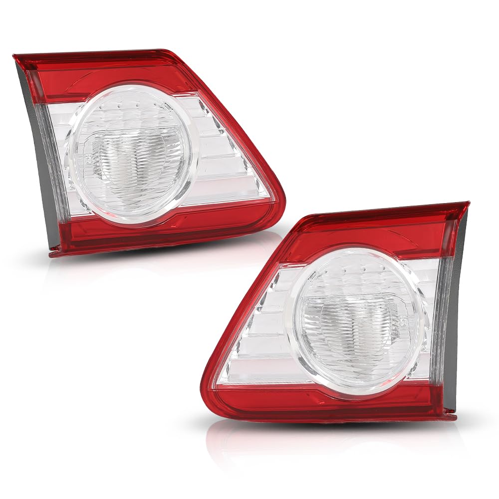 G-PLUS Tail Light Rear Brake Lamps Inner Left Right Fit Toyota Corolla 2011-2013 81590-02290 81581-12170