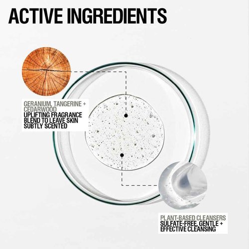 Grown Alchemist Revive Body Cleanser Refill Pouch. Cedarwood, Tangerine, Geranium. Gentle Body Wash. Hydrates & Cleanse Skin, (1L).