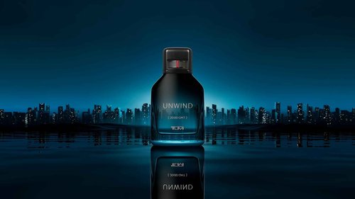 TUMI UNWIND [20:00 GMT] Gift Set - Warm Cologne & Body Wash for Men - 3.4 oz & 1.0 oz Eau de Parfum, 6.7 oz Body Wash