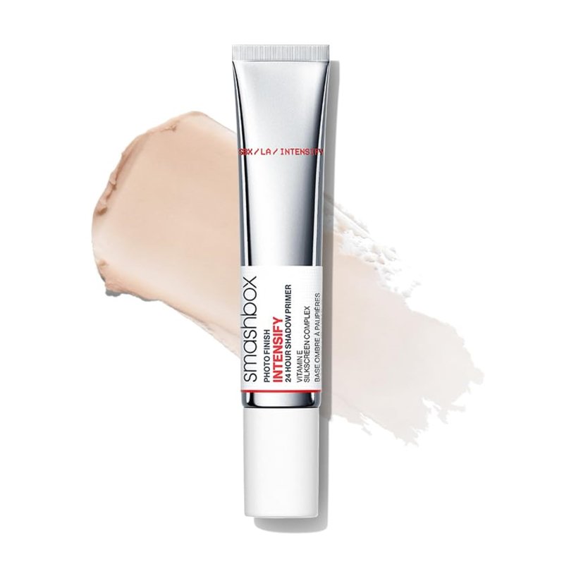 Smashbox Photo Finish Intensify 24 Hour Eyeshadow Primer | Long-Lasting Eye Makeup Base with Vitamin E | Crease, Fade & Smudge-Resistant Wear | 0.34 Fl Oz