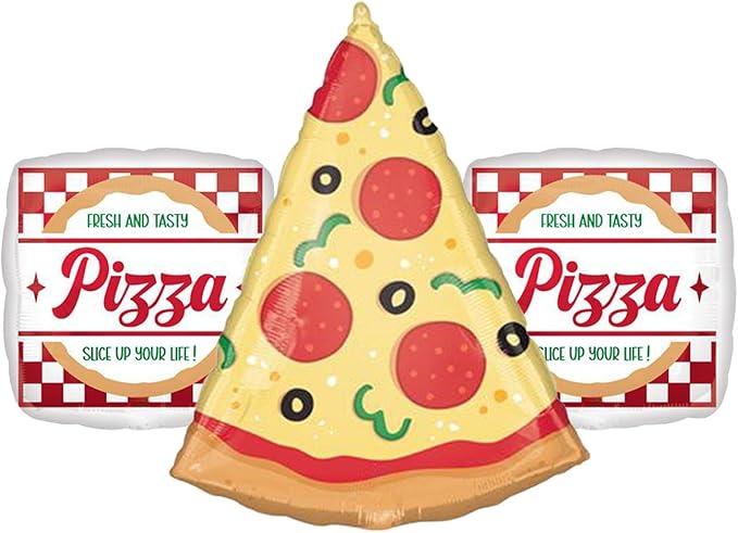 Pizza Party Balloon Bundle