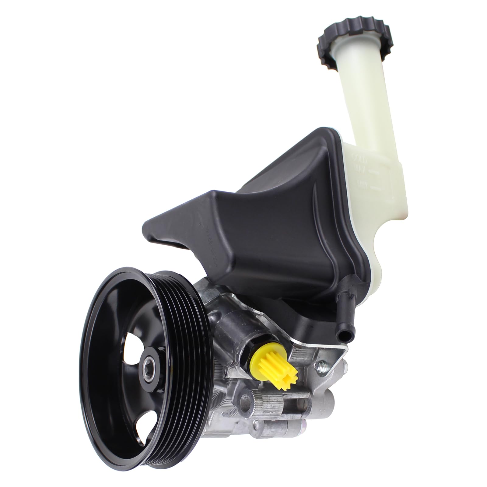 Motoku Power Steering Pump With Pulley And Reservoir Assembly For Chrysler 300 Srt8 2014, Jeep Grand Cherokee Srt Srt8 2013-2015