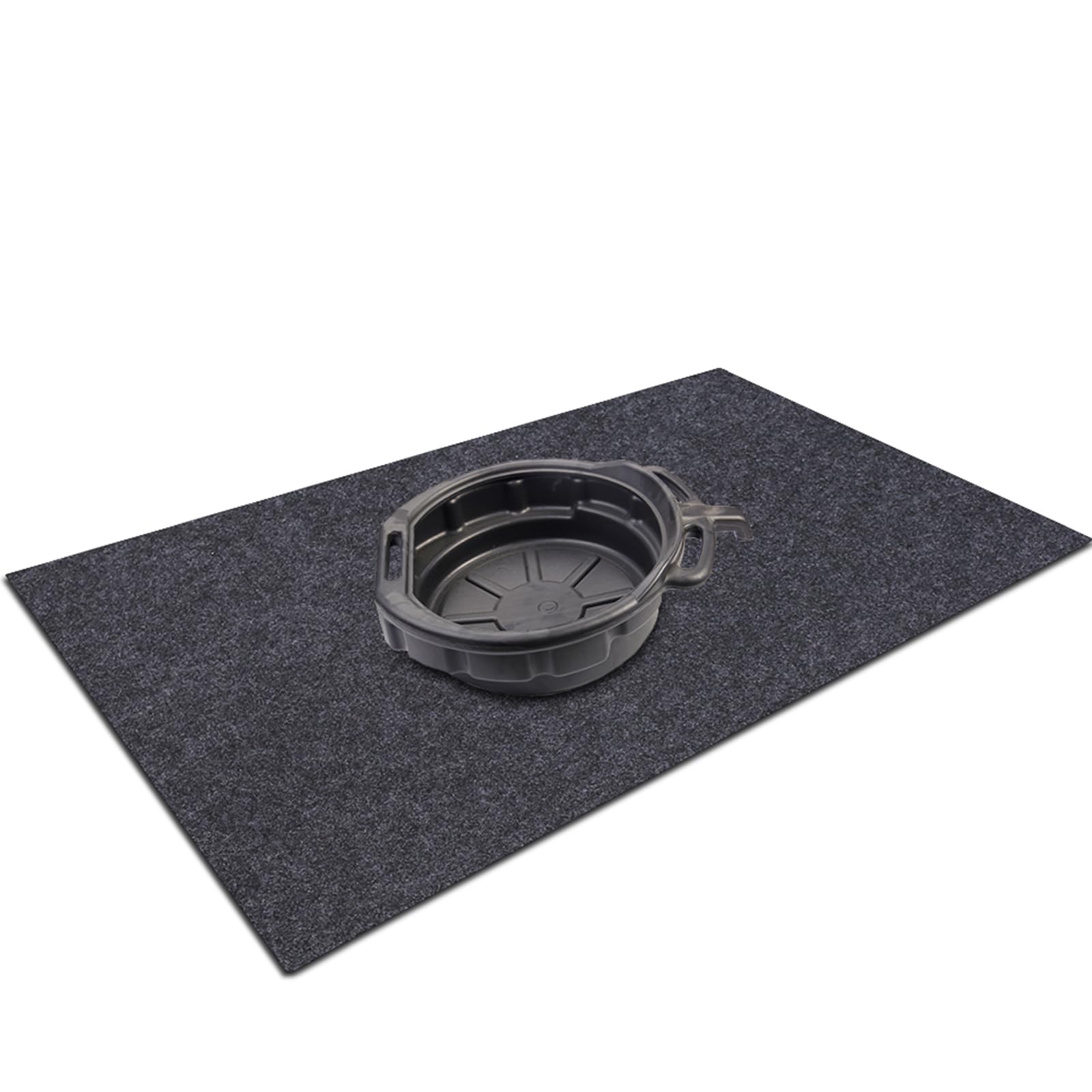 Meitola Cleanable Floor Oil Spill Mat(36   x60   ) Oil Absorbing pad Durable Protective Surface Can be Used for car Oil Change