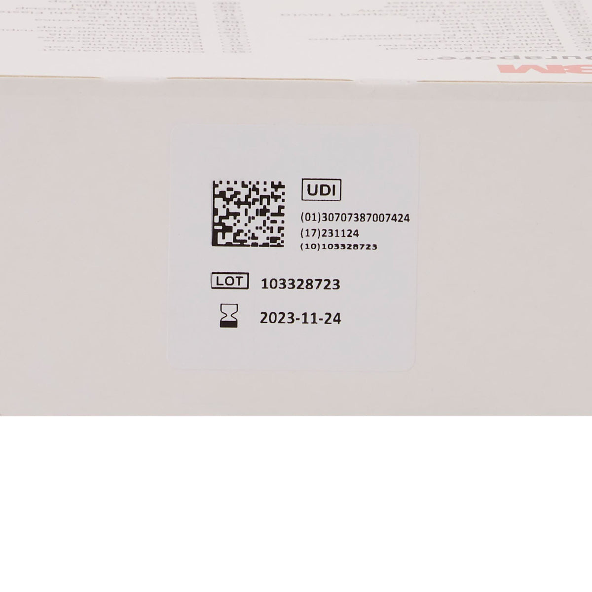 3M Durapore Medical Tape, Non-Sterile, Silk-Like Cloth, White, 1 in x 10 yds, 12 Rolls, 1 Pack