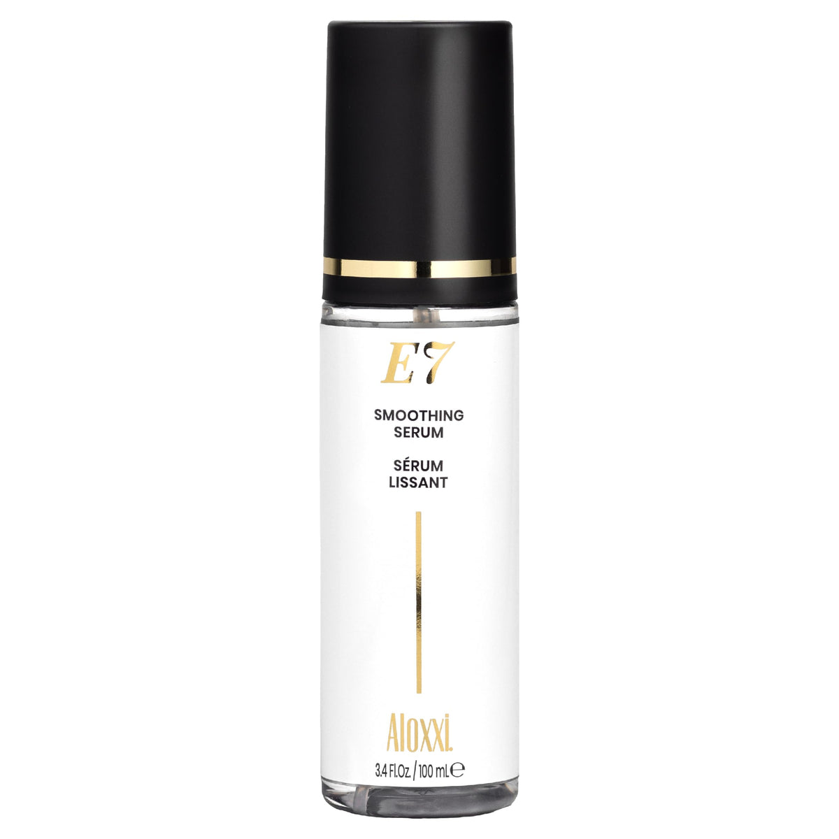 ALOXXI E7 Smoothing Serum, Lightweight Hair Serum with 7 Essential Oils, Smoothes, Strengthens & Adds Shine, for All Hair Types, 3.4 Fl Oz