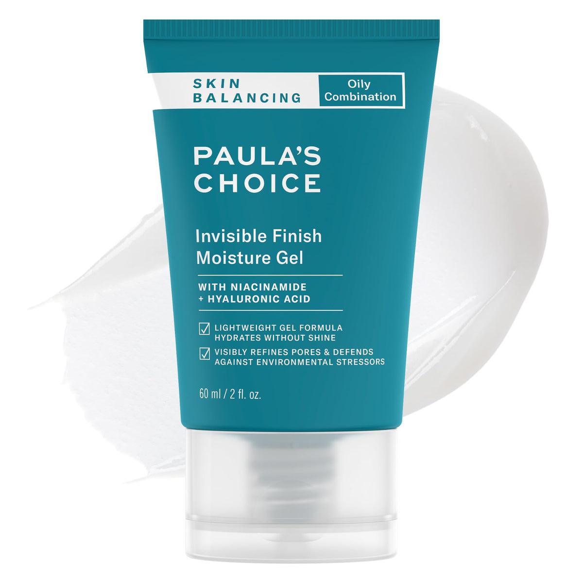 Paula's Choice SKIN BALANCING Invisible Finish Gel Moisturizer, 2 Fl Oz