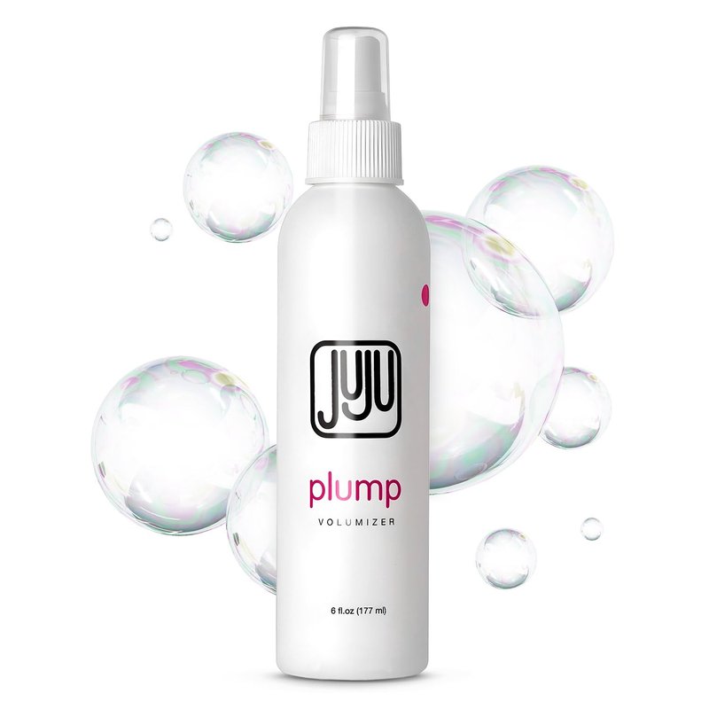 Juju Plump Lightweight Hair Volumizing Spray 6 Fl Oz - Volumizing Hair Spray for Women, Fragrance Free Hairspray Volume for Medium to Fine Hairs, Airy Feel Styling Root Volume Sprays for Women