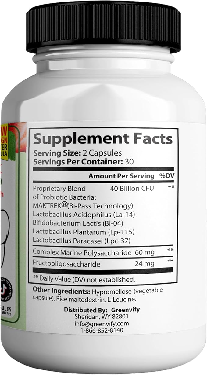 PureDentum for Gums and Teeth Health & Fresh Breath - 40 Billion CFU Advanced Oral Probiotics for Mouth Bad Breath, Capsule Supplement (10)