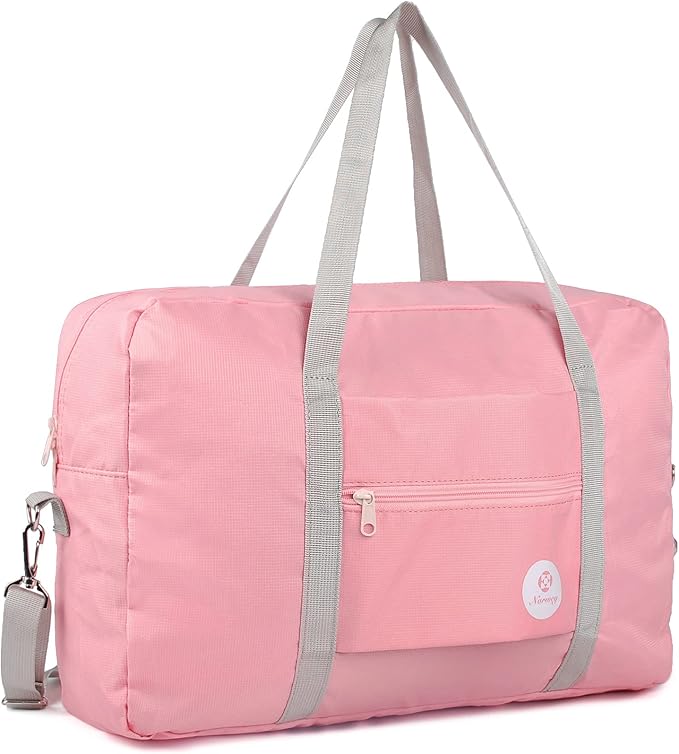 For Spirit Airlines Personal Item Bag Foldable Travel Duffel Bag Tote Carry on Luggage Duffle Overnight for Women and Men