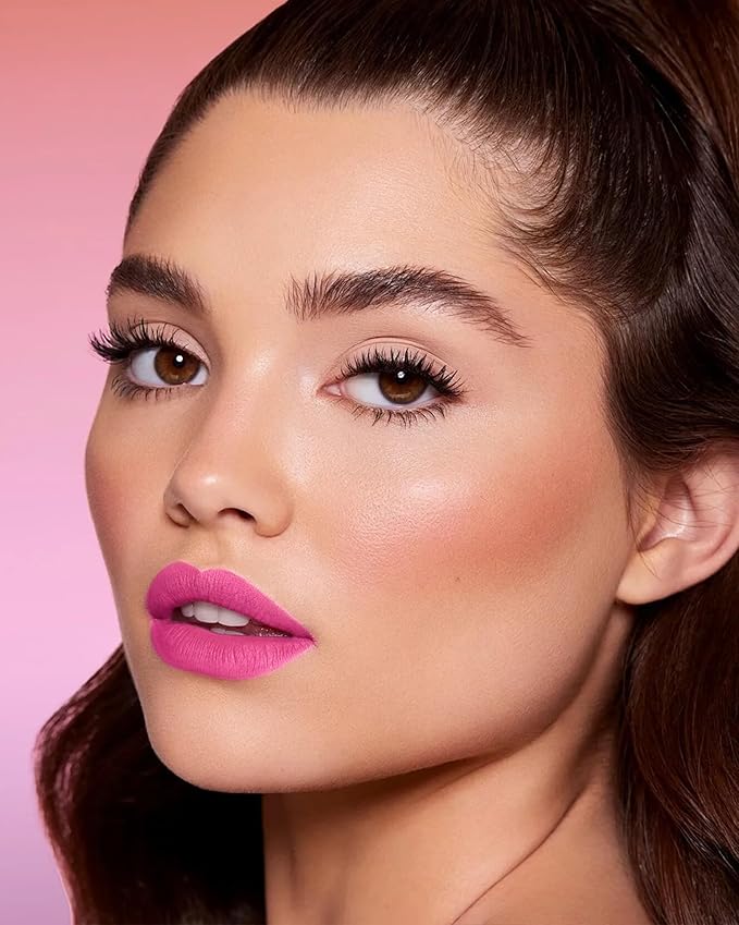 MAKI YIKA 3Pc Matte Lipstick Makeup, Pink Nude Lipstick For Women Long Lasting Smudge Proof Non Transfer Lip Makeup Cruelty Free |Pink/Nude/Rosey