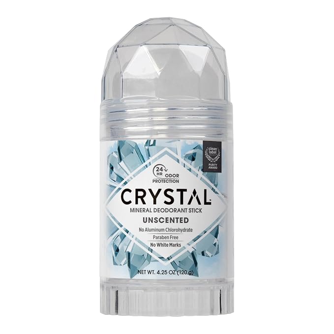 CRYSTAL Deodorant Stick (30003), Unscented, 4.25 Ounce