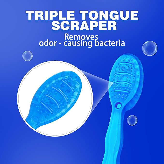 26 Pack Mini Disposable Toothbrushes with Toothpaste 5 in 1 Travel Portable Toothbrush Individually Wrapped with Toothpaste + Tongue Scraper + Picks+Floss Travel Case (Mix 4 Flavors, 26)
