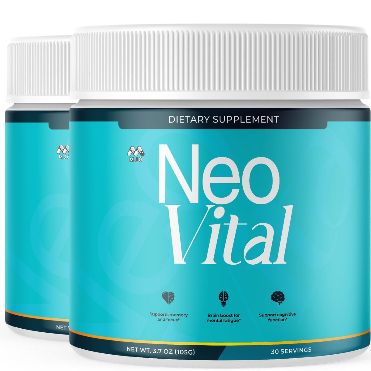 (2 Pack) Neo Vital Powder, Official NeoVital Powder Mixture with All Natural Ingredients, Neo Vital Advanced Formula Health & Overall Wellness Support with Maximum Strength Multivitamin (60 Servings)