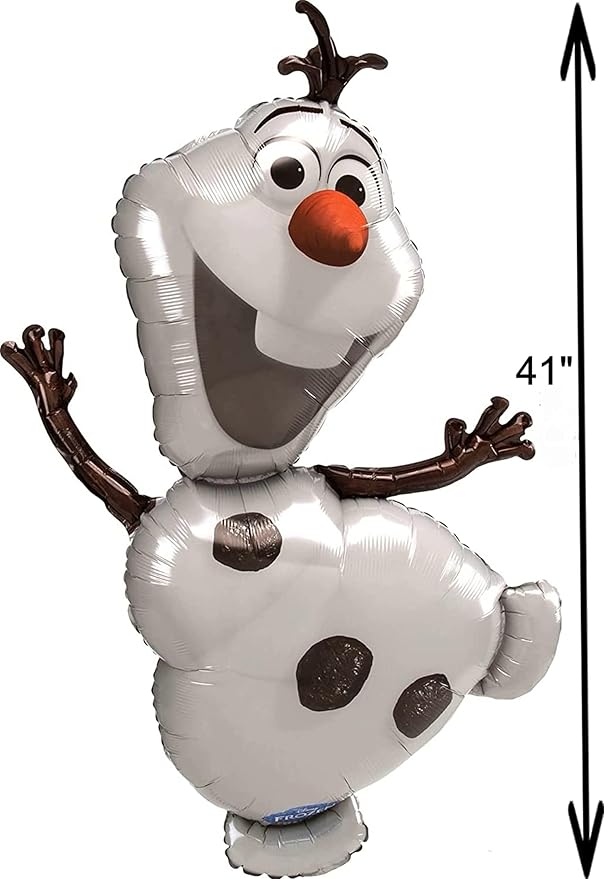 Anagram Frozen Olaf Nokk Elsa and Anna Birthday Party Supplies 5pc Balloon Decorations, BQ_4229