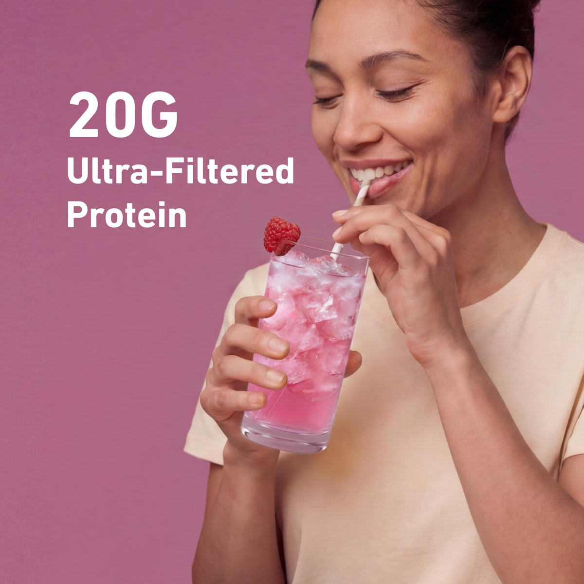 Isopure Clear Whey Isolate Protein Powder, Lactose Free, Gluten Free, Naturally Flavored, Mixed Berry, 20g Protein Per Serving, 14.1 Oz, 16 Servings (Packaging May Vary)